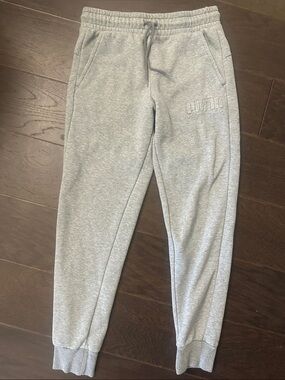 Puma gray jogger sweatpants